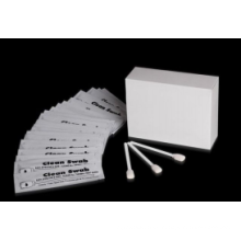 Impresora de tarjetas de códigos de barras / recibos / etiquetas / códigos de barras utilizada Esponja de espuma limpia pre-saturada / embalaje separado Hisopo IPA Ventas directas de la fábrica